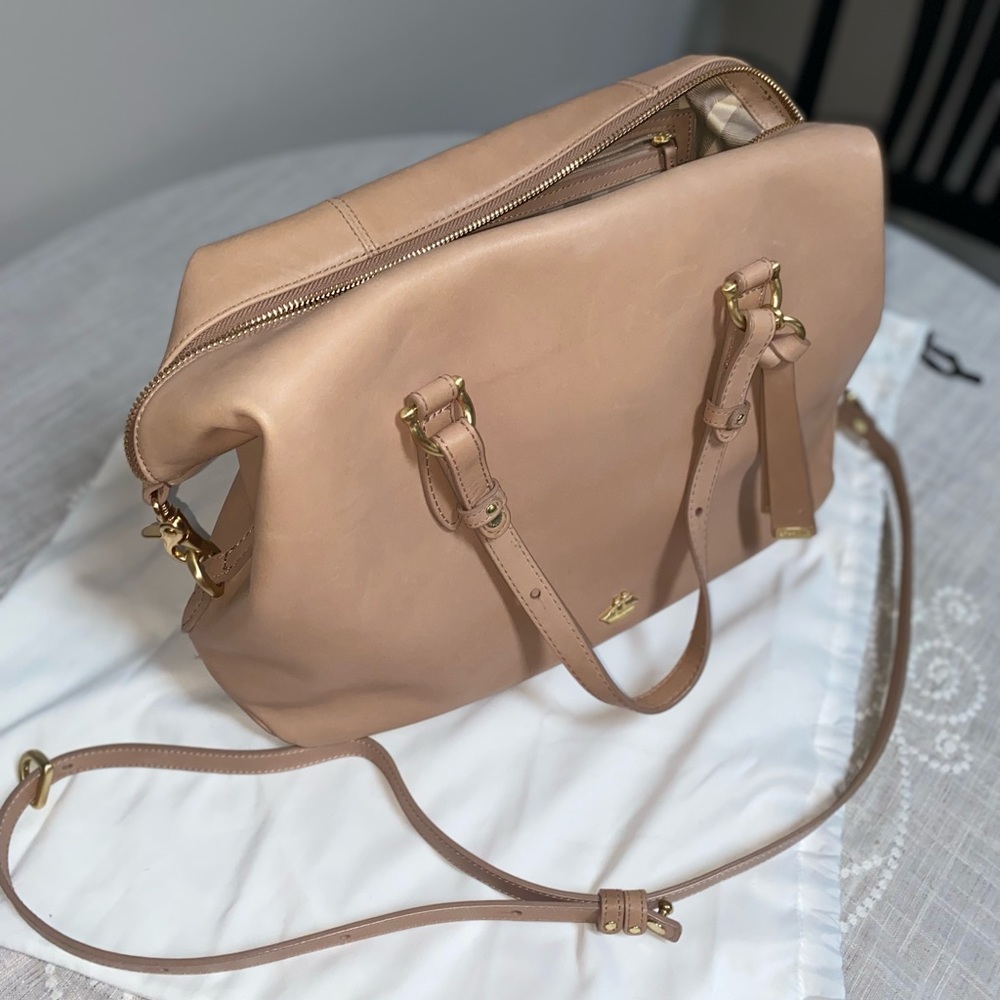 Brahmin Vachetta leather handbag / cross body